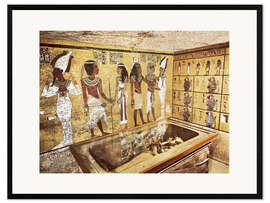Framed art print Grave of Tutankhamun in the Valley of the Kings