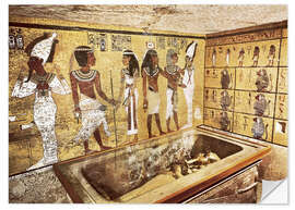 Sticker mural Grave of Tutankhamun in the Valley of the Kings