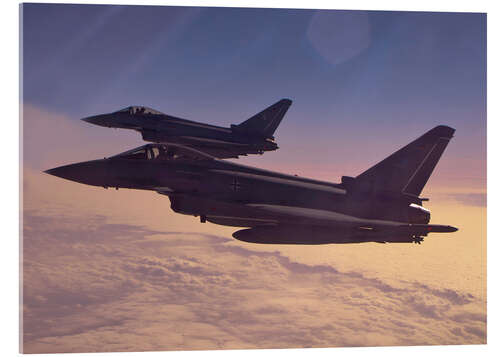 Acrylic print German Eurofighter Typhoons