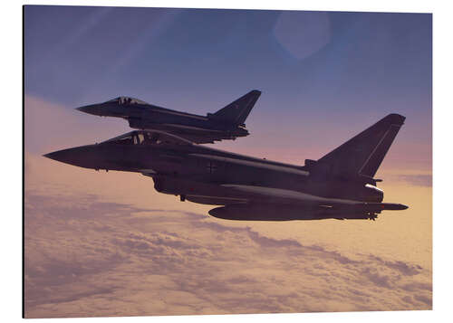 Alubild Eurofighter Typhoons