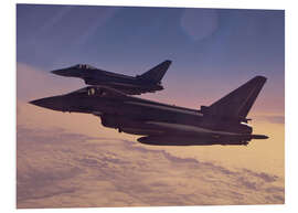 Foam board print German Eurofighter Typhoons