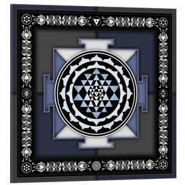 Aluminium print Sri Yantra - Artwork II