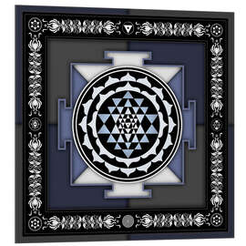 Foam board print Sri Yantra - Artwork II