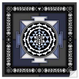 Vinilo para la pared Sri Yantra - Artwork II