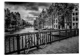 Acrylglasbild  Amsterdam Keizergracht - Melanie Viola