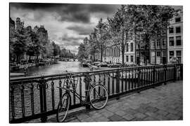 Aluminium print Amsterdam Emperor's Canal / Keizergracht