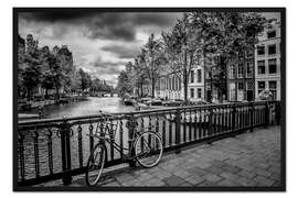 Gerahmter Kunstdruck Amsterdam Keizergracht
