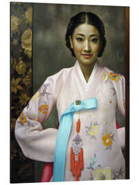 Magnettafel Koreananische Schönheit I