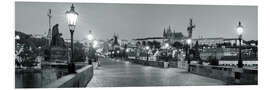 PVC-tavla Prague Charles Bridge