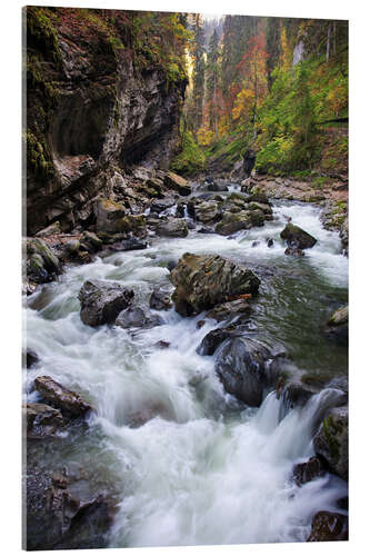 Cuadro de metacrilato Breitachklamm