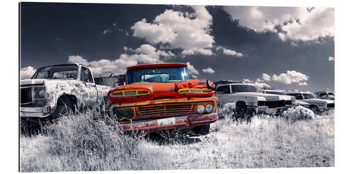 Gallery print Route66 - car dump