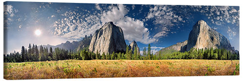 Quadro em tela Yosemite Valley El Capitan