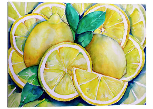 Stampa su alluminio Lemon