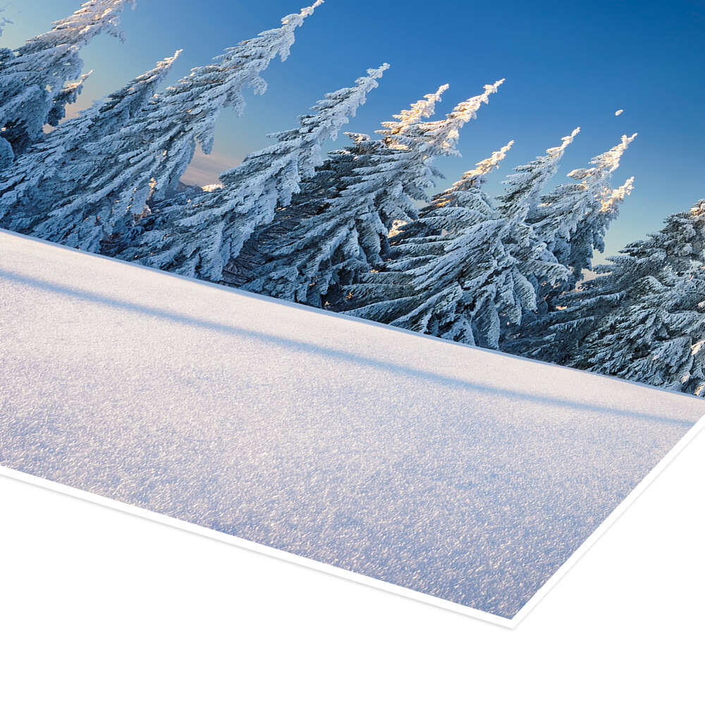 Black Forest Winter Landscape print by Markus Lange | Posterlounge