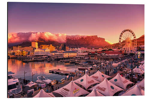 Aluminium print Victoria & Alfred Waterfront, Cape Town, South Africa