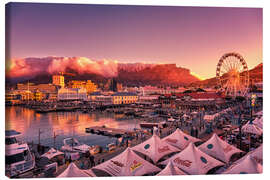 Leinwandbild  Victoria &amp; Alfred Waterfront, Kapstadt, Südafrika - Stefan Becker