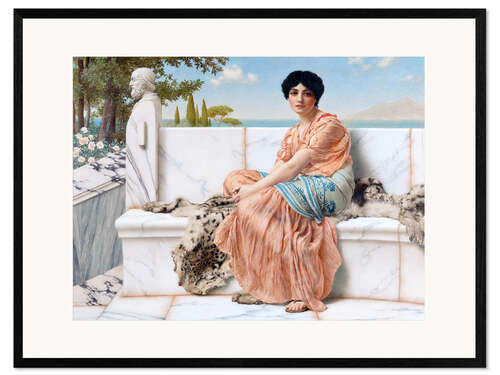 Innrammet kunsttrykk In The Days Of Sappho