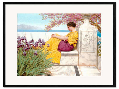 Impresión de arte enmarcada Under The Blossom That Hangs On The Bough