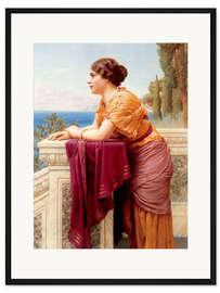 Gerahmter Kunstdruck Das Belvedere