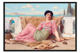 Gerahmter Kunstdruck Ein ruhiges Haustier