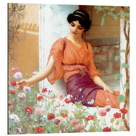 Magnettafel Sommerblumen