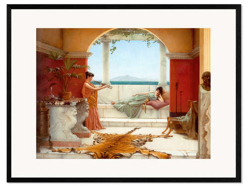 Framed art print The Sweet Siesta Of A Summer Day