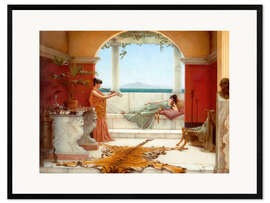 Framed art print The Sweet Siesta Of A Summer Day