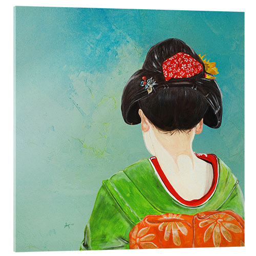 Acrylic print die geisha 2