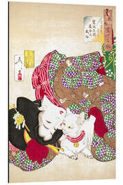 Magnettafel Die Katze necken