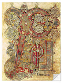 Naklejka na ścianę Book of Kells