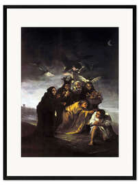 Gerahmter Kunstdruck Der Zauber, Die Hexen