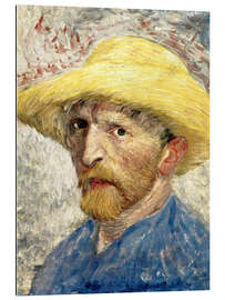 Gallery print Self-Portrait with Straw Hat, 1887