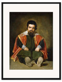 Gerahmter Kunstdruck Der Hofnarr Sebastián de Morra