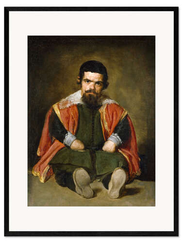 Framed art print Portrait of Sebastián de Morra