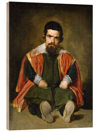 Wood print Portrait of Sebastián de Morra