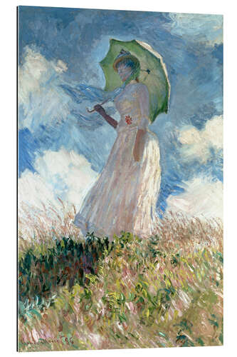 Galleritryck Woman with a Parasol, facing left