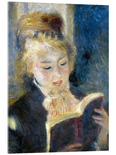 Acrylic print The Reader