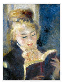 Wall print  The Reader - Pierre-Auguste Renoir