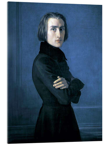 Acrylic print Franz Liszt