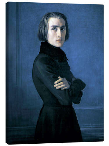 Canvastavla Franz Liszt