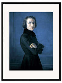 Gerahmter Kunstdruck Franz Liszt