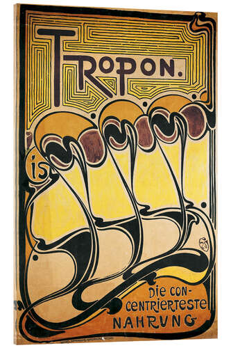 Akrylbilde Tropon, advertisement, 1898