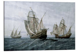 Magnettafel Kolumbus: Pinta, Niña &amp; Santa María