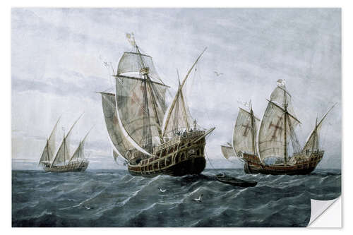 Sisustustarra Columbus: Pinta, Niña & Santa María