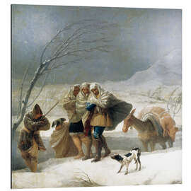 Magnettafel Der Schneefall, Der Winter