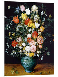 Galleritryk Bouquet in a blue vase