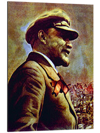 Aluminium print Vladimir Ilyich Lenin