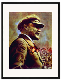 Gerahmter Kunstdruck Wladimir Iljitsch Lenin