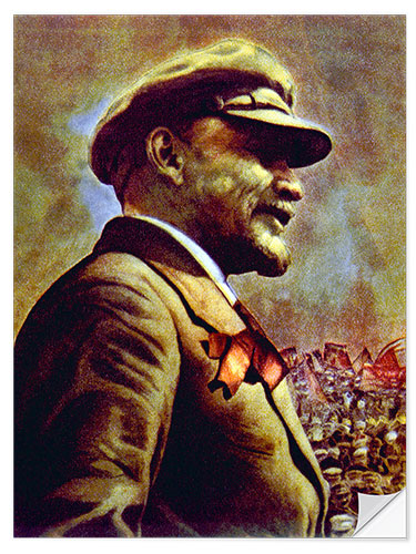 Wandsticker Wladimir Iljitsch Lenin