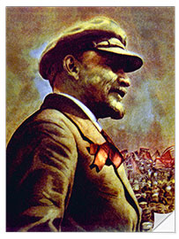 Selvklebende plakat Vladimir Ilyich Lenin